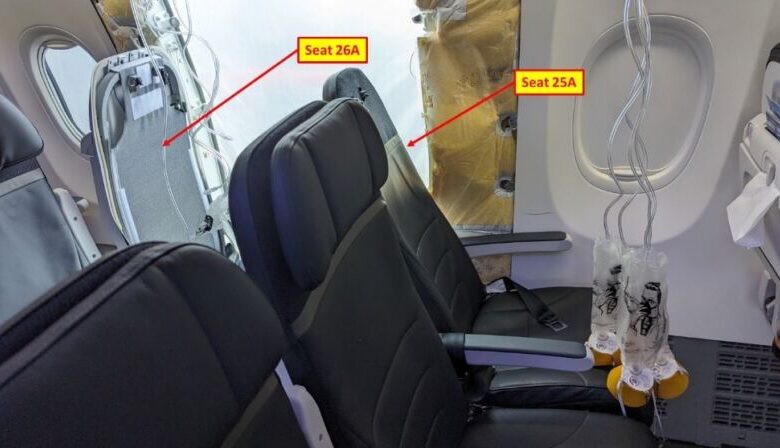 Probe suggests boeing jet panel that blew out mid flight was missing bolts