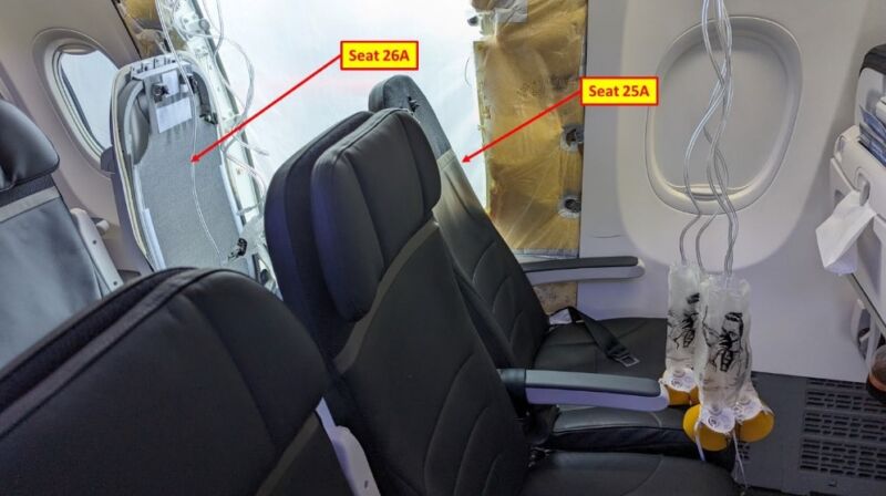 Probe suggests boeing jet panel that blew out mid flight was missing bolts