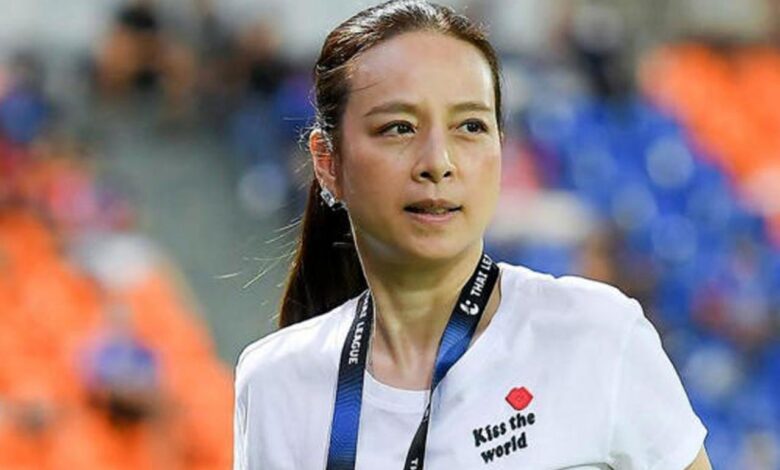 Nualphan lamsam named first woman to lead thai football