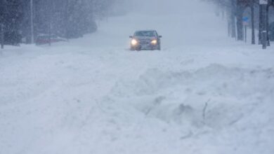 Storms wallop us with snow rain and tornadoes closing roads and schools