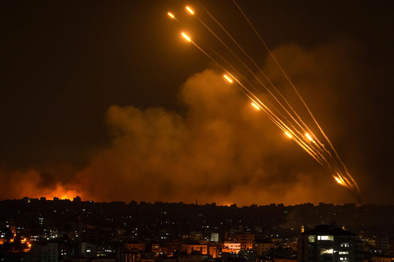 Gaza rockets israel airstrikes