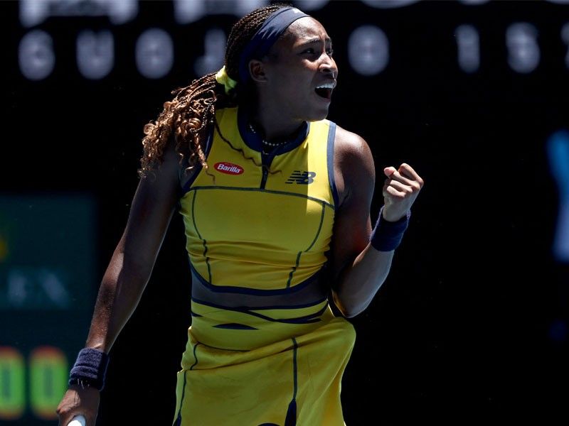 Ominous gauff charges into australian open quarter finals