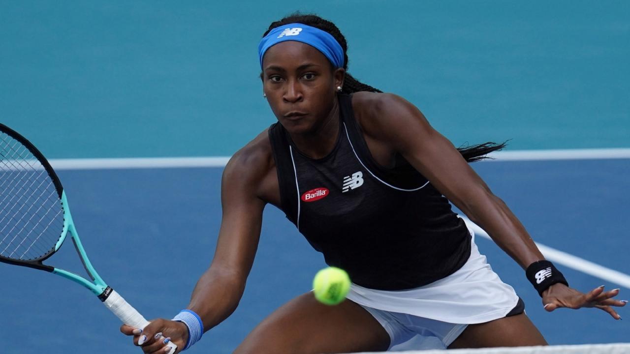 Gauff laments australian open defeat but heading in right direction