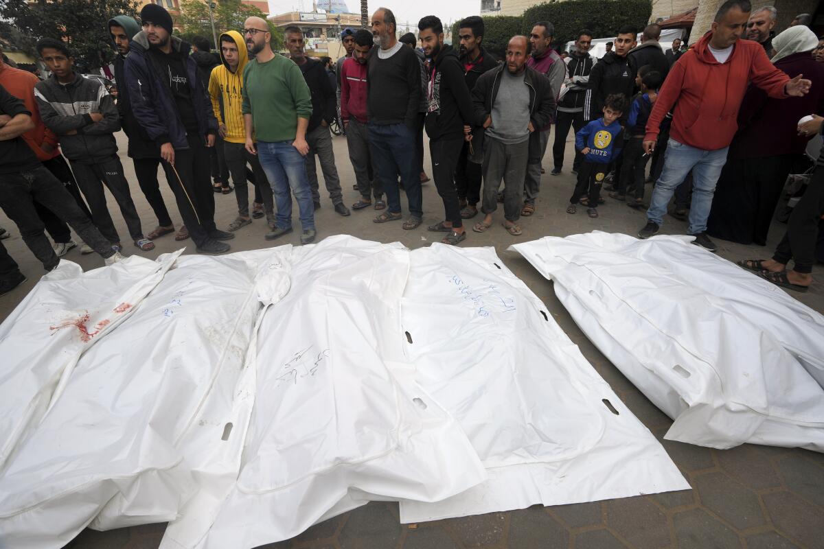 Gaza officials say israel returns dozens of exhumed bodies