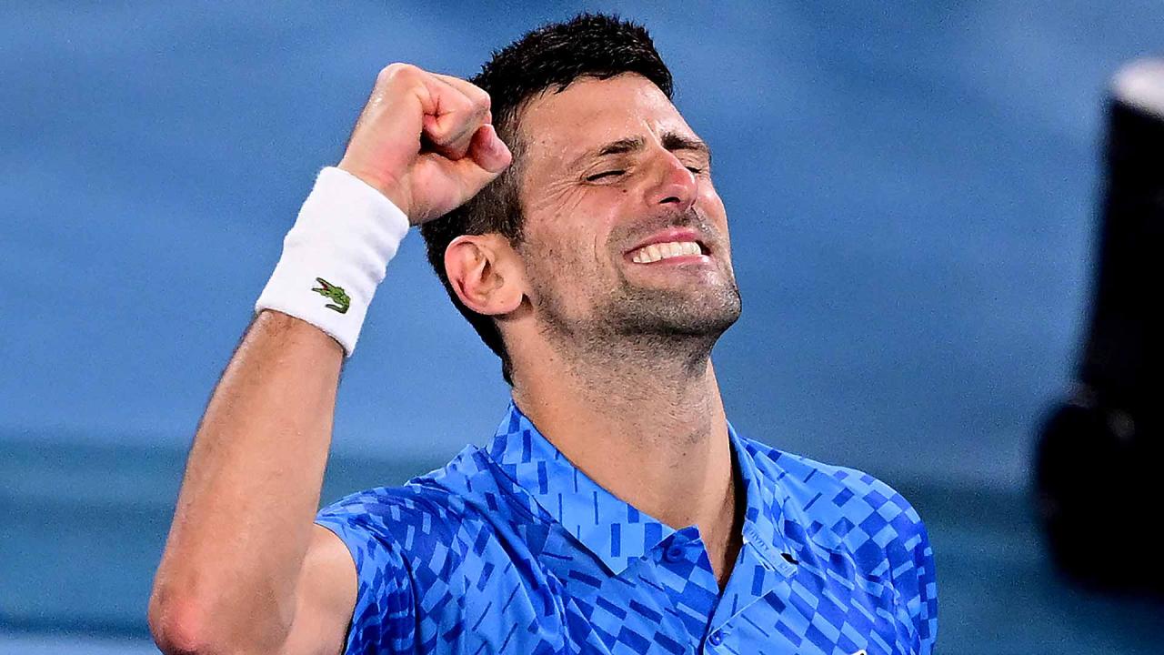 Djokovic zeroes in on all time record 25th slam crown at australian open