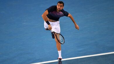 Former us open champion cilic loses on comeback from knee surgery