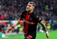 Palacios scores late winner for bundesliga leaders leverkusen