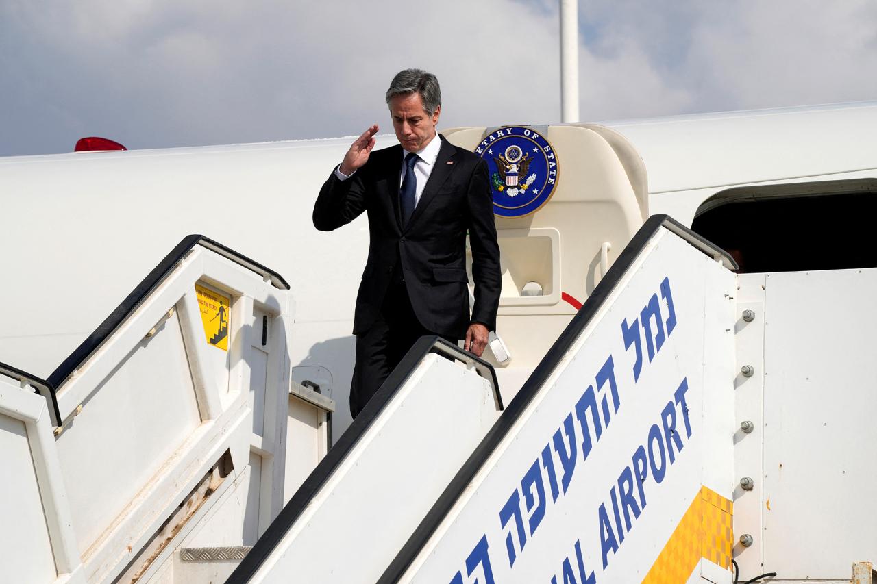 Blinken set for israel visit as regional war fears mount