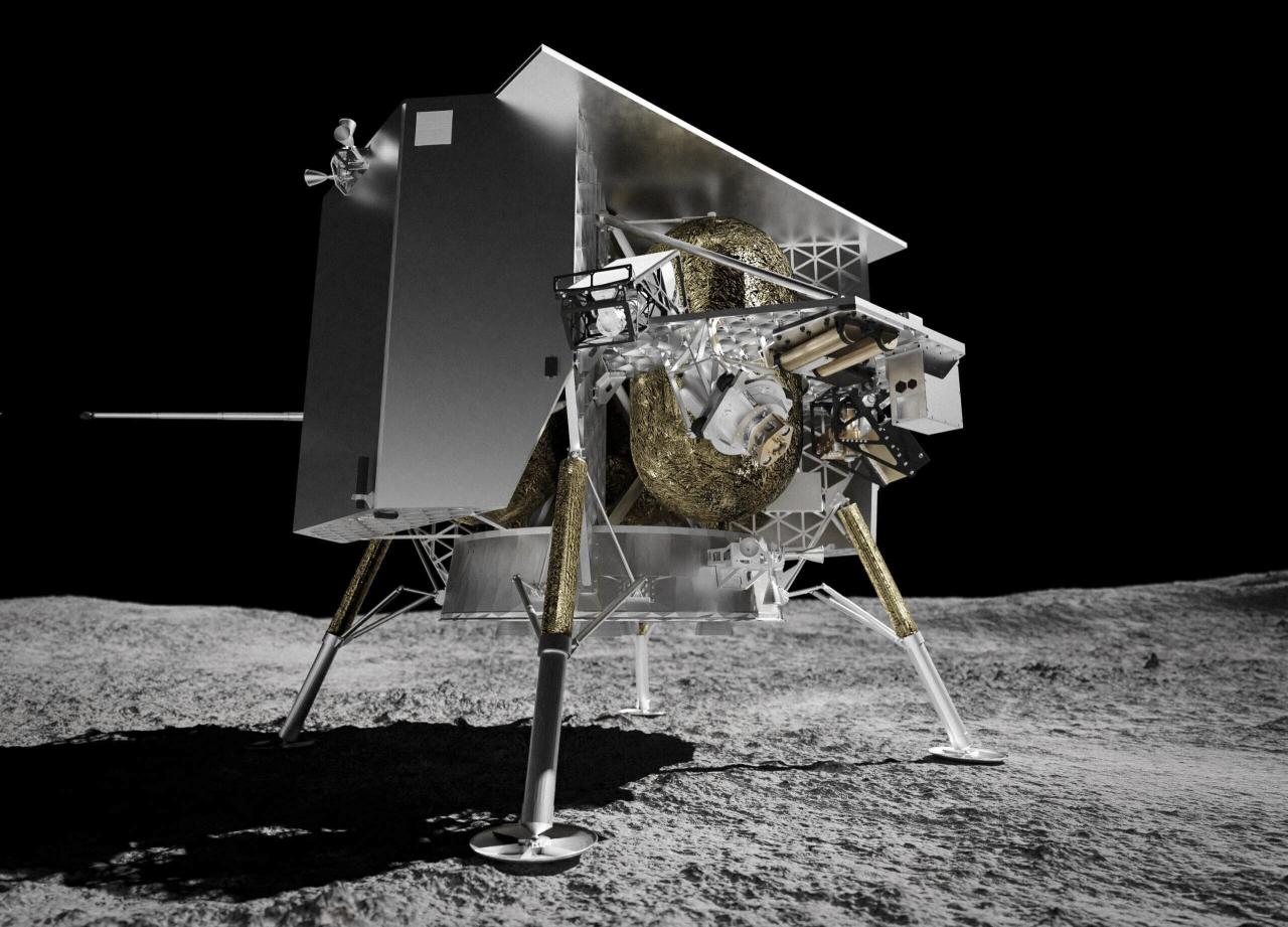 Private us moon mission suffering fuel leak from lander