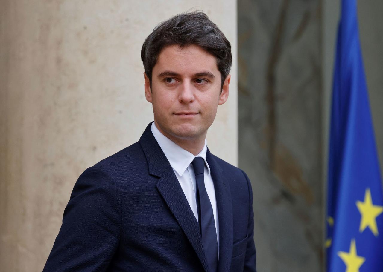 Gabriel attal picked as france s youngest pm