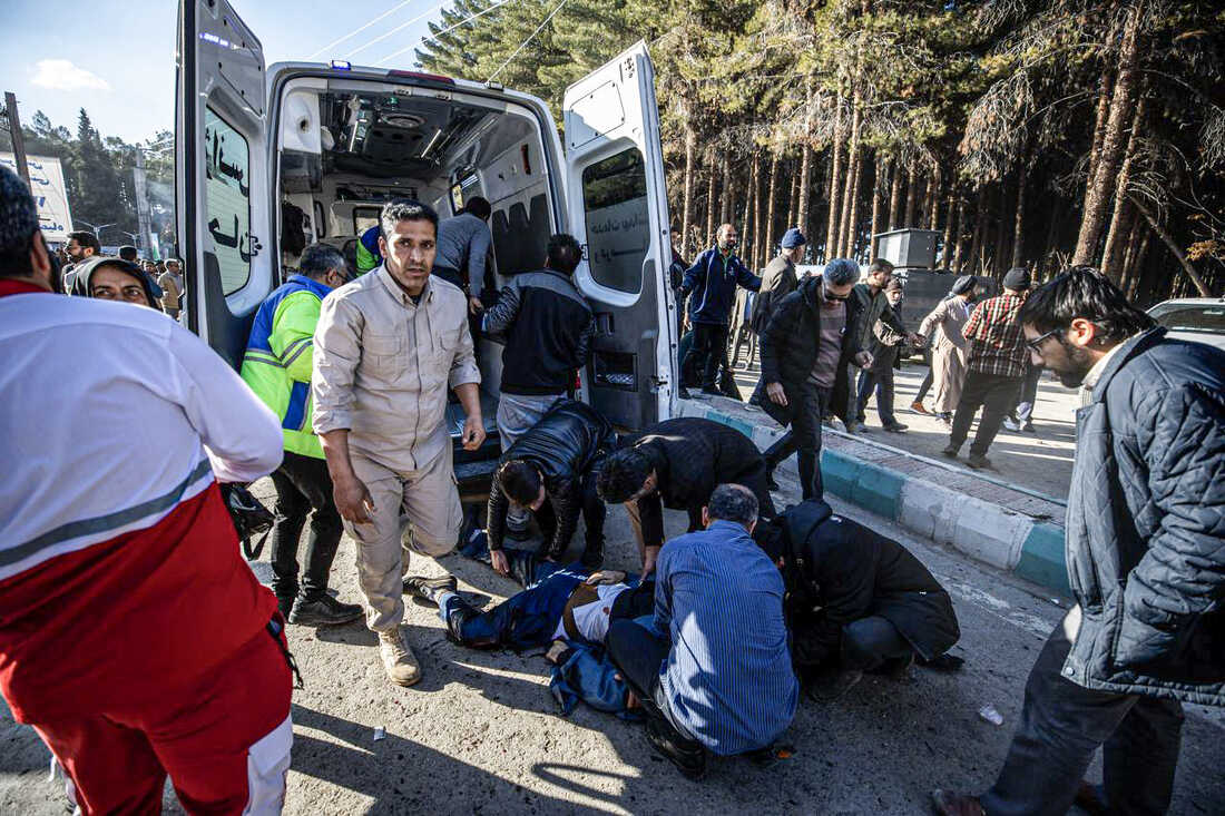 Deadly blasts hit ceremony for slain iranian general soleimani state tv reports