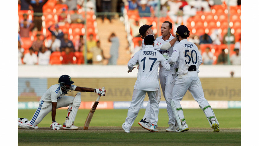 Pope hartley star in england s greatest victory in first india test