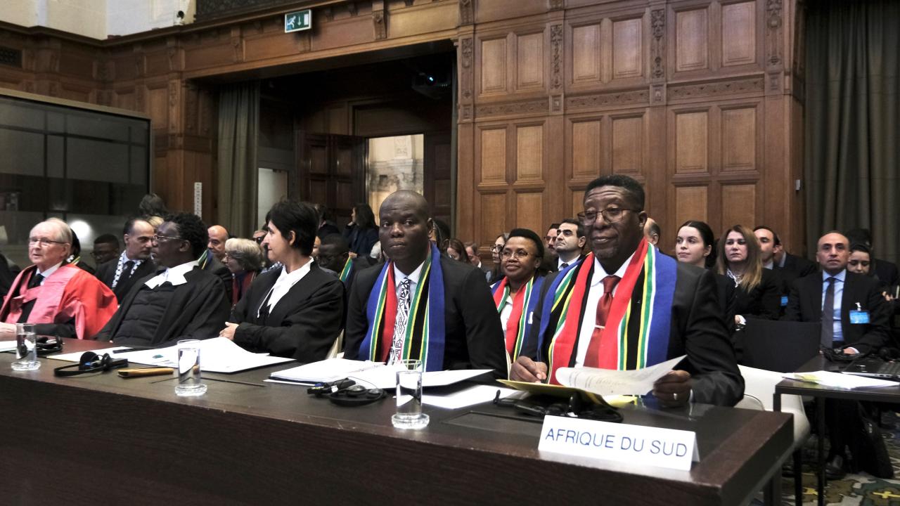 South africa tells un top court israel is committing genocide in gaza as landmark case begins