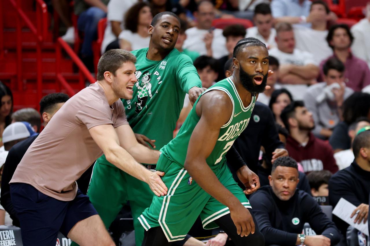 Celtics rout rockets in udoka s nba return to boston