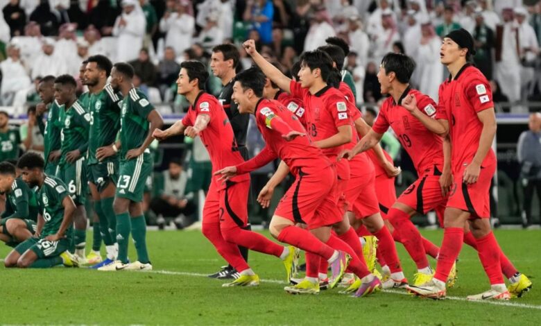 South korea beat saudis on penalties to reach asian cup quarter finals