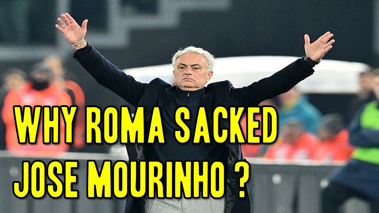 Mourinho says arrivederci to roma after sudden sacking