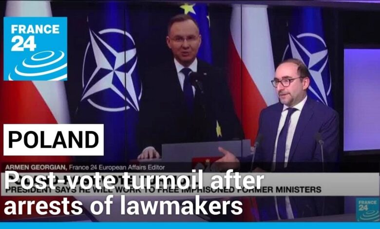 Poland post vote turmoil polish president shocked after arrests of lawmaker allies