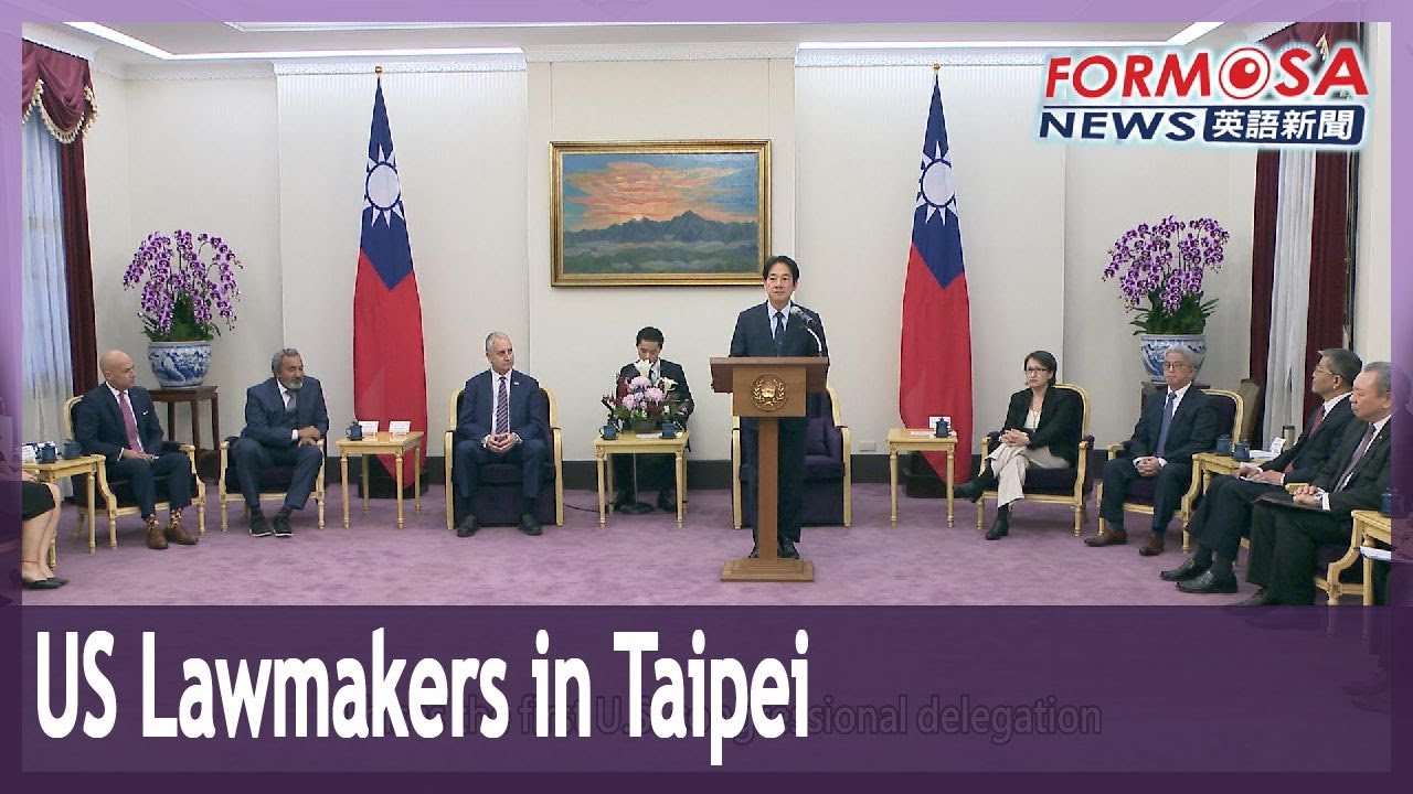 Taiwan s president elect lai hails us partnership as delegation visits