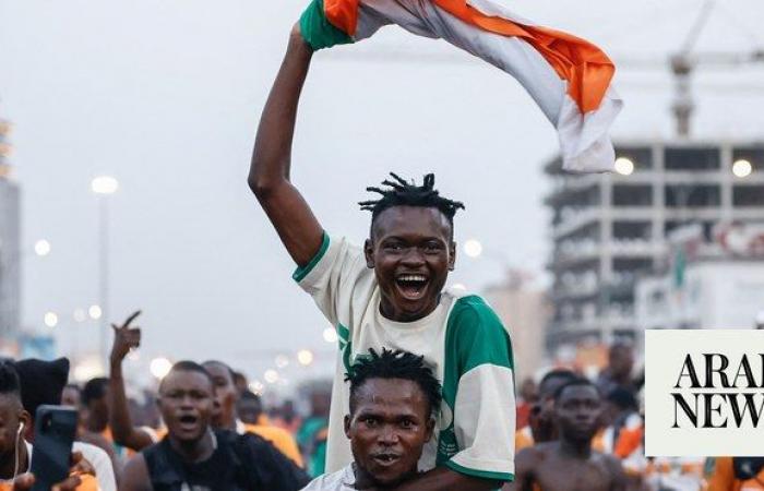 Ivory coast parade through abidjan champions of africa