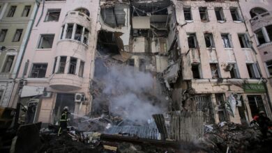 Russian missiles hit kharkiv city centre wound 17