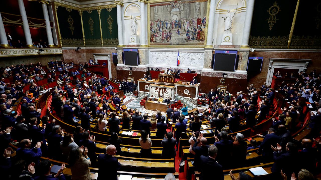 Push to enshrine abortion in french constitution meets more resistance than expected