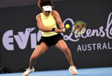 Osaka wins comeback match at brisbane international