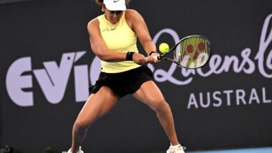 Osaka wins comeback match at brisbane international