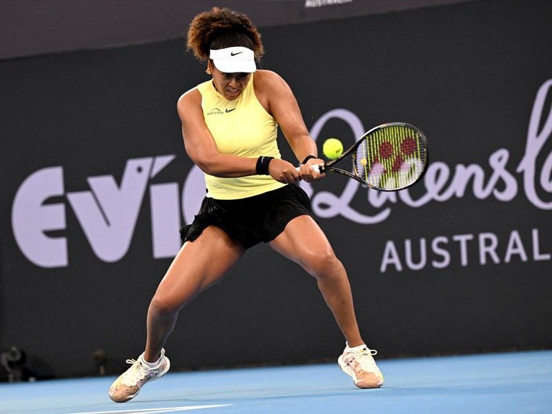 Osaka wins comeback match at brisbane international