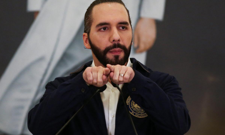 El salvador s president bukele claims record reelection victory