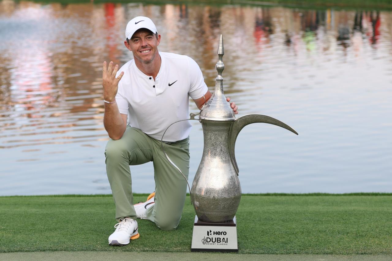 Mcilroy back in dubai desert classic hunt after magical 63