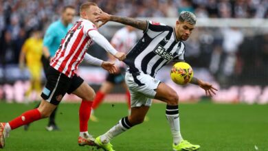 Isak stars as newcastle beat bitter rivals sunderland in fa cup