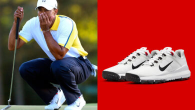 Tiger unveils new sun day red apparel line after nike split