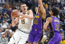 Jokic notches triple double as nuggets hold off pacers