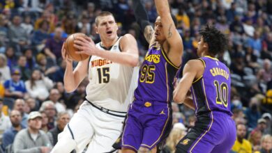 Jokic notches triple double as nuggets hold off pacers