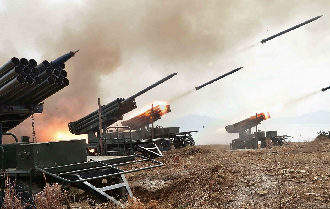 N korea fires artillery shells near s korean islands seoul