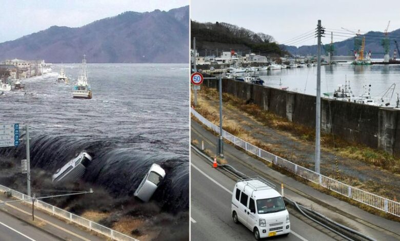 Major japan quake kills six triggers tsunami waves