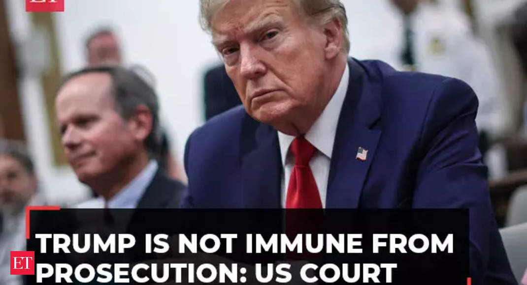 Appeals court rejects trump claim of immunity from prosecution what s next
