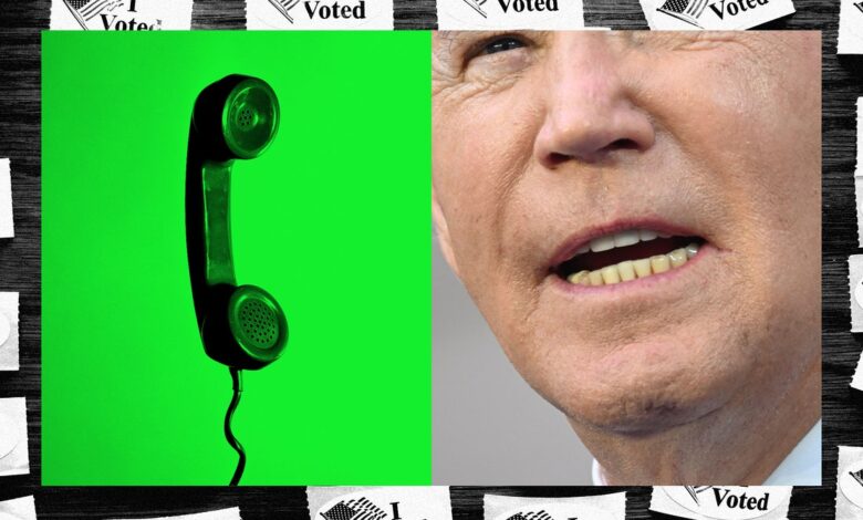 Biden robocall audio deepfake fuels election disinformation fears