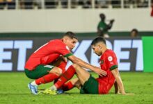 Hakimi misses penalty as south africa knock morocco out of cup of nations