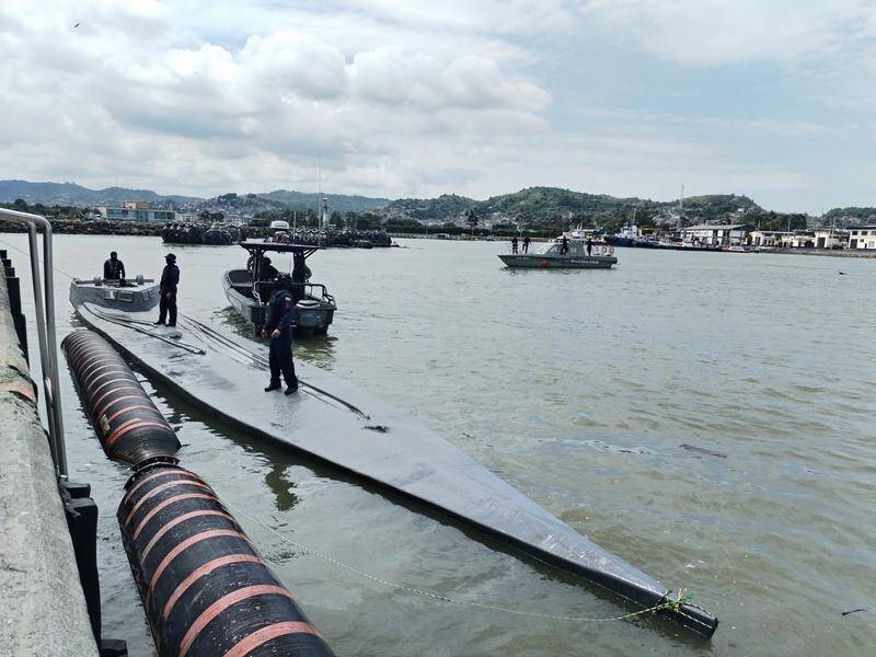 Ecuador seizes narco submarine near sea border with colombia