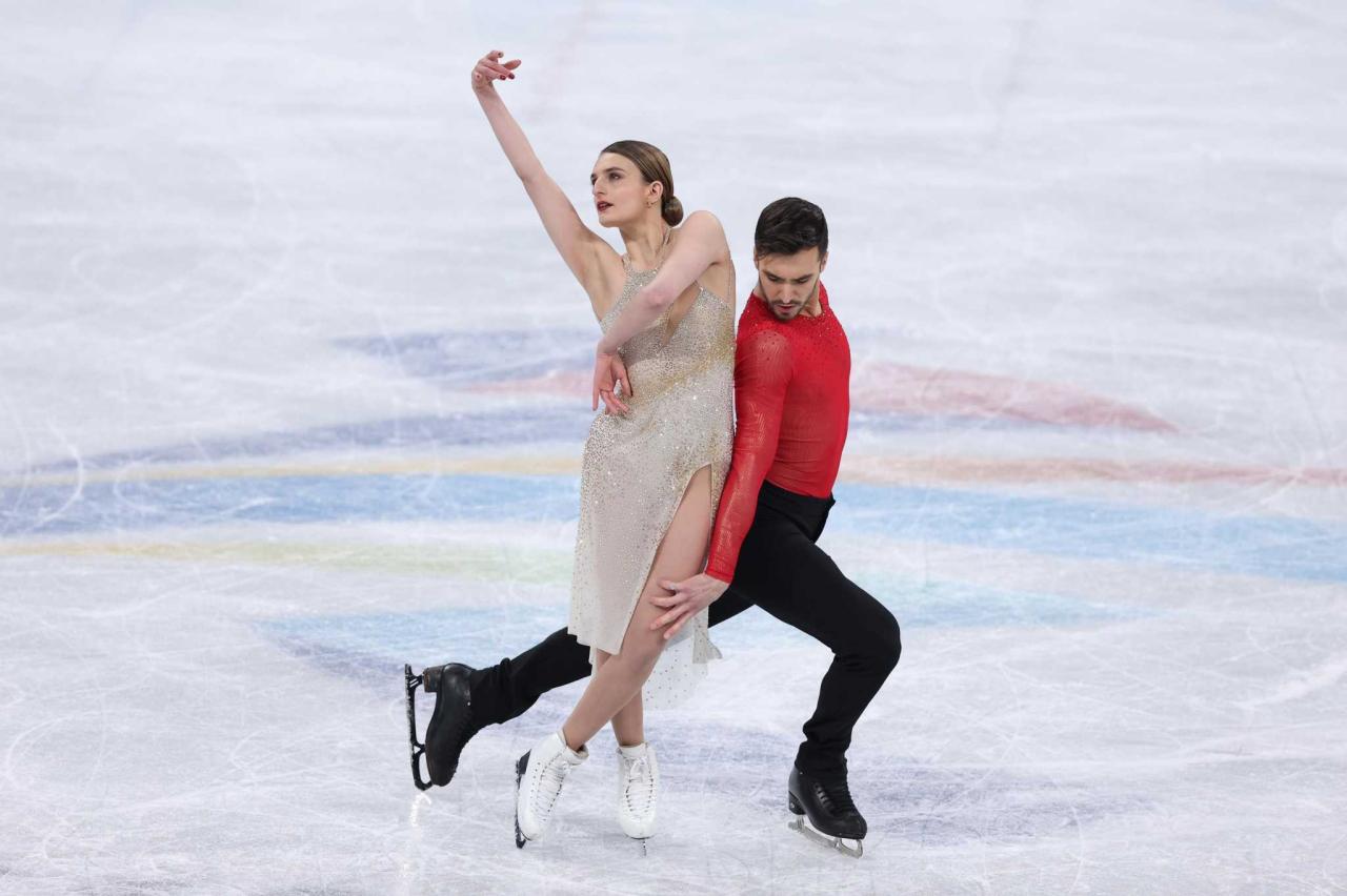 Italian ice dancers get into the groove at europeans