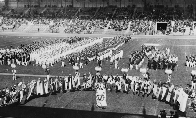 1924 paris olympics jeux olympiques summer chess affiche les olympiad au quand