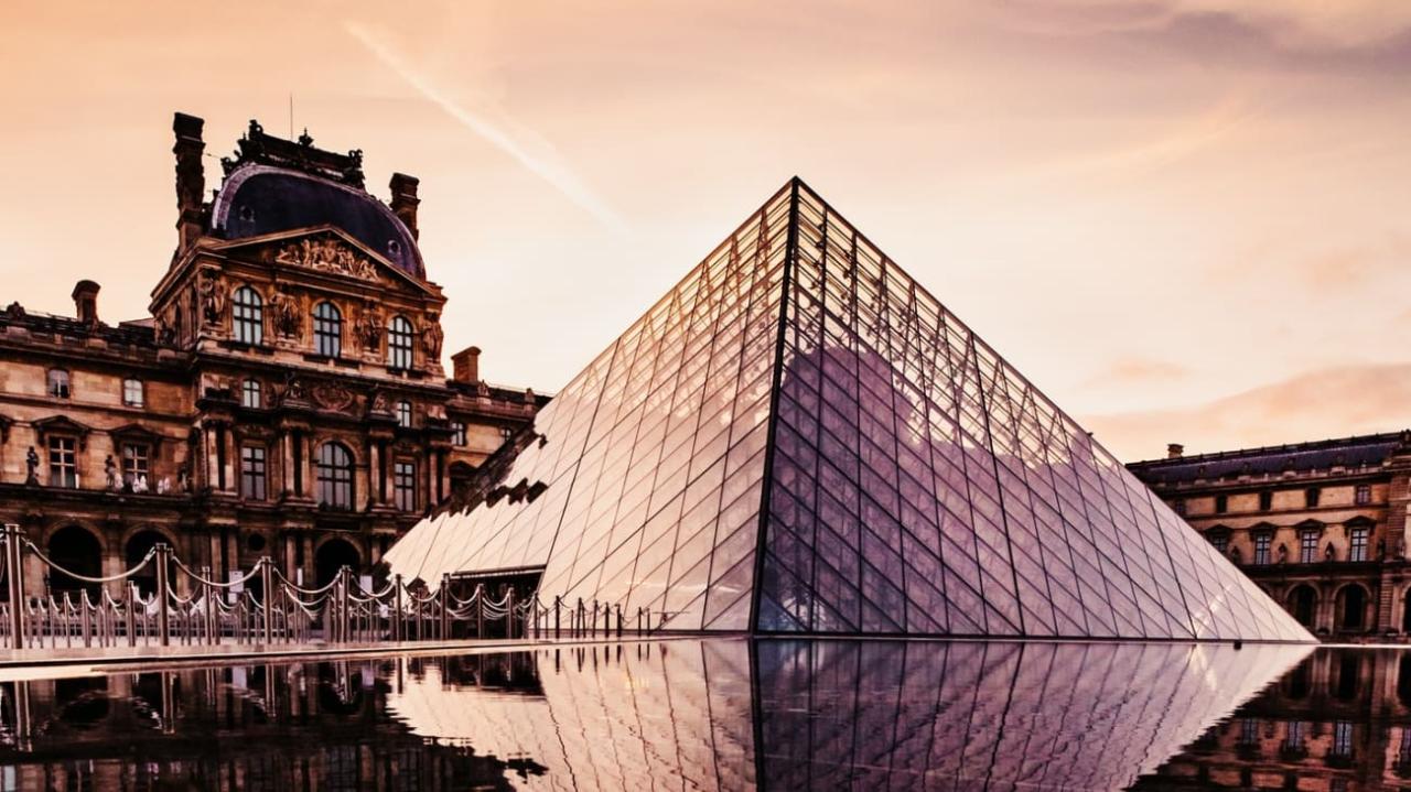 The paris louvre gets pricey