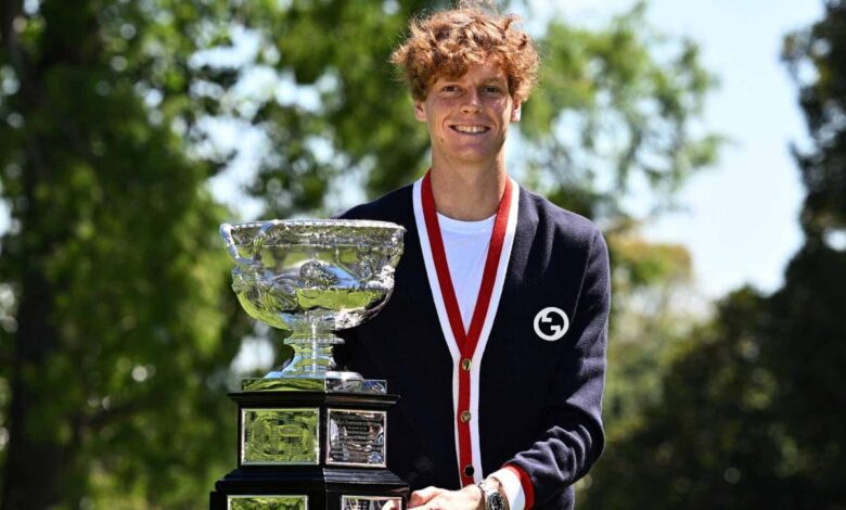 Sinner blasts past khachanov into australian open last eight