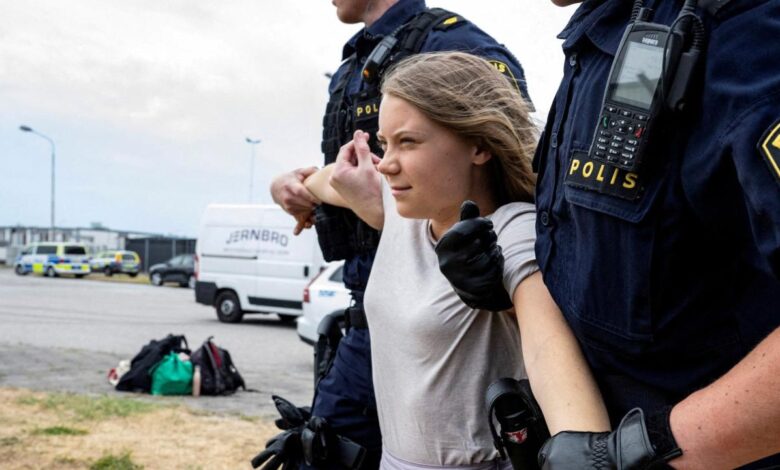 Uk judge dismisses greta thunberg protest case