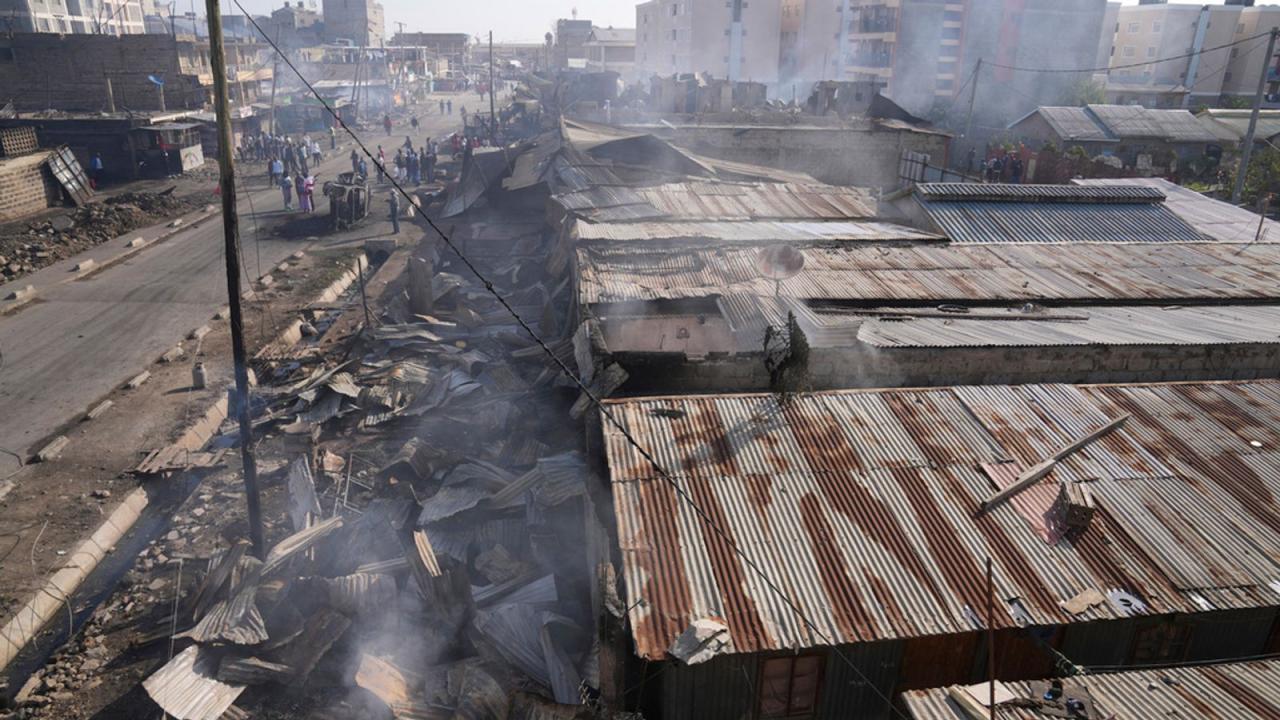 Rescue operation underway after a gas explosion ripped through kenya s capital nairobi