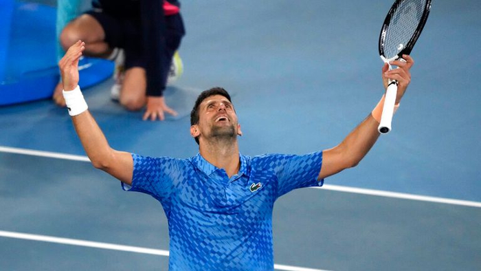 Teen qualifier takes set off djokovic in australian open thriller