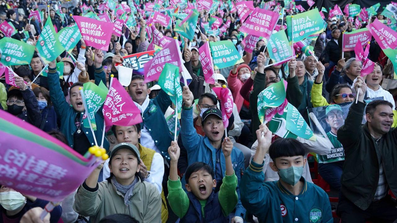 Taiwan voters cheer for vitality of democracy after lai s win