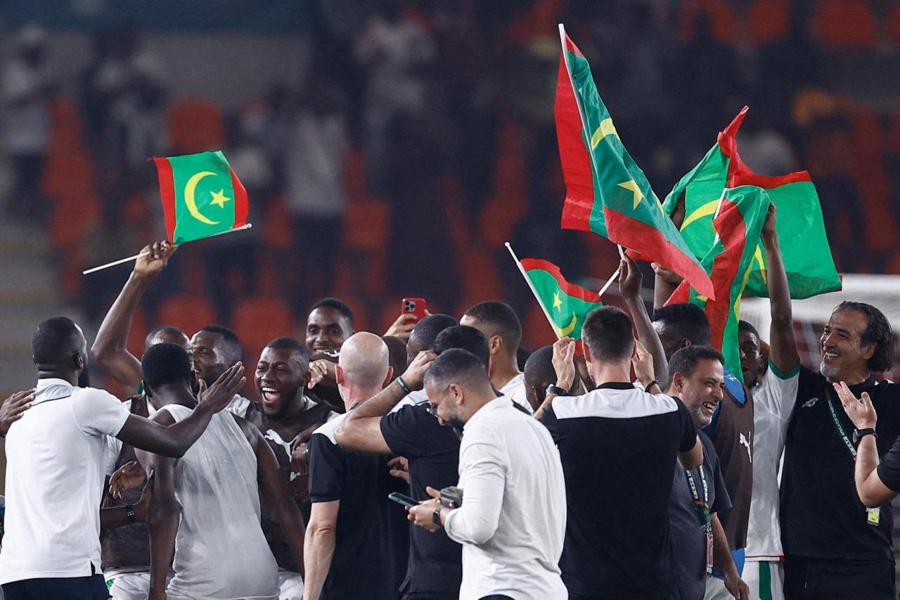 Historic mauritania victory condemns algeria to shock afcon exit