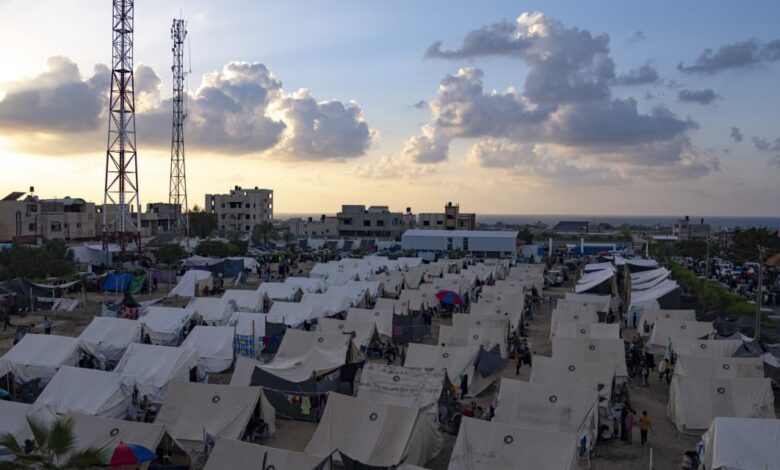 Scavenging for water medicines a day in the life of displaced gazans